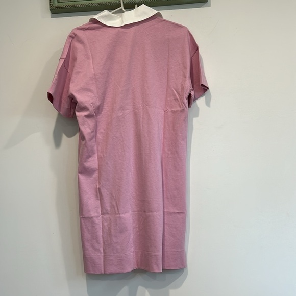 EVERLANE polo dress mini short sleeve women’s size small mauve new w tags casual - Picture 6 of 7